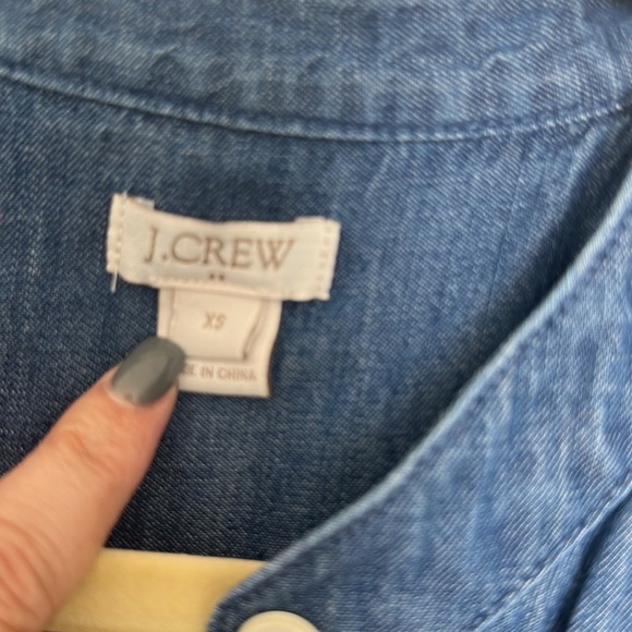 J Crew Denim Dress - Picture 2 of 6